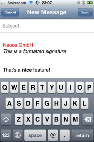 Signatures - Email Signature Manager screenshot 3