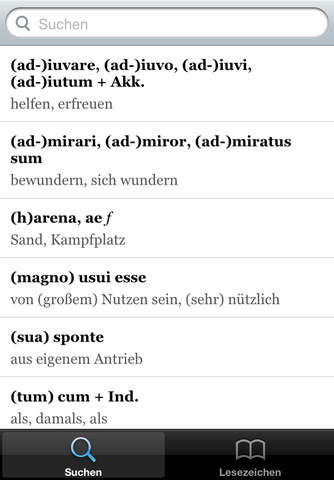 Latein ➔ Deutsch Wörterbuch screenshot 4