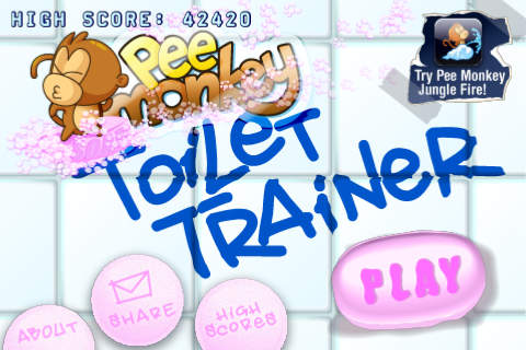 Pee Monkey Toilet Trainer screenshot 2