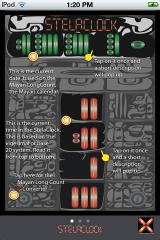 StelaClock - Mayan calendar converter screenshot 2