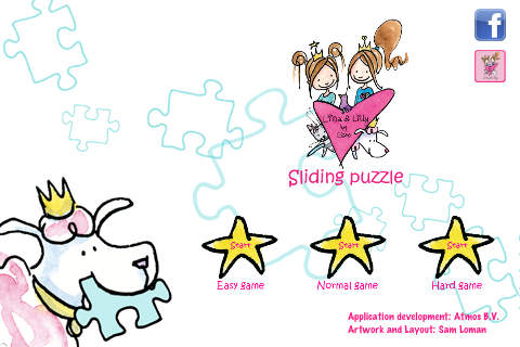 Lisa Lilly Sliding Puzzle