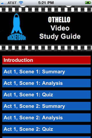 Othello Video Study Guide screenshot 2