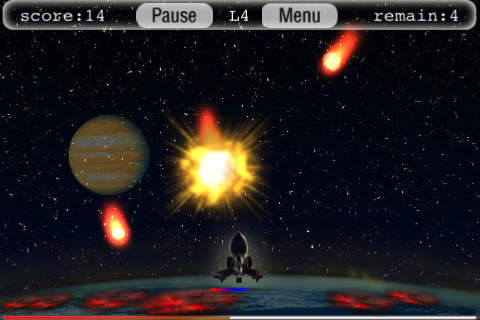 Defense of the Earth - Falling Stone screenshot 2