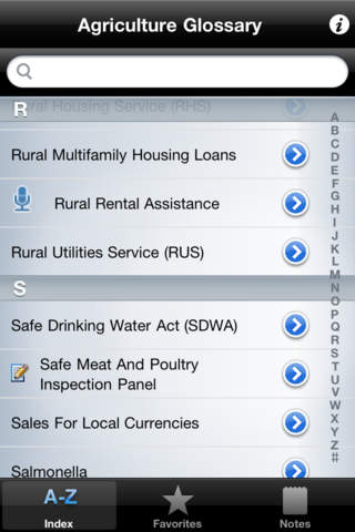 Agriculture Glossary screenshot 2