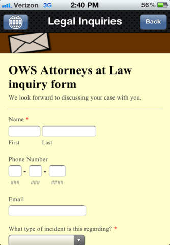OWS Law screenshot 2