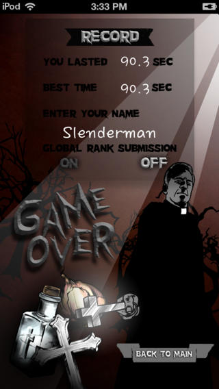 【免費遊戲App】Slender Man vs The Exorcist-APP點子