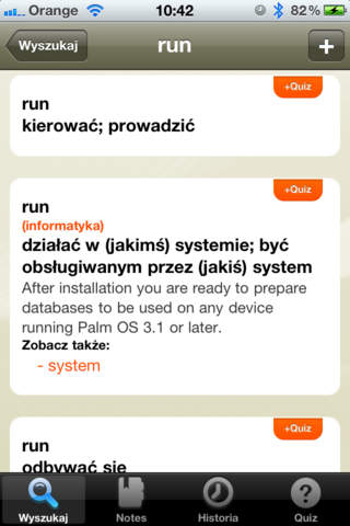 iLeksyka Chem | English-Polish Dictionary screenshot 3