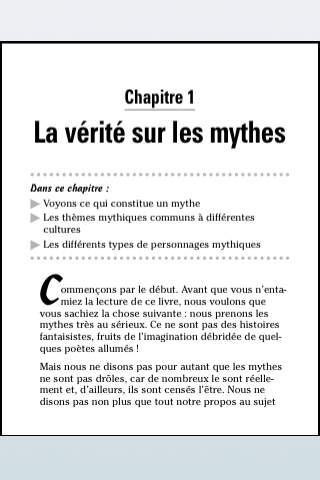 La Mythologie Pour Les Nuls screenshot 3