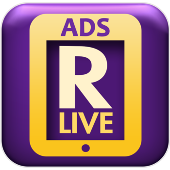 ADS R LIVE LOGO-APP點子