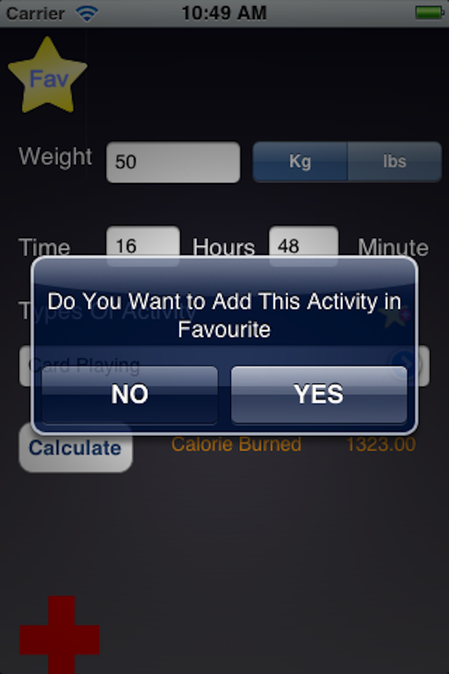 calories burned calculator