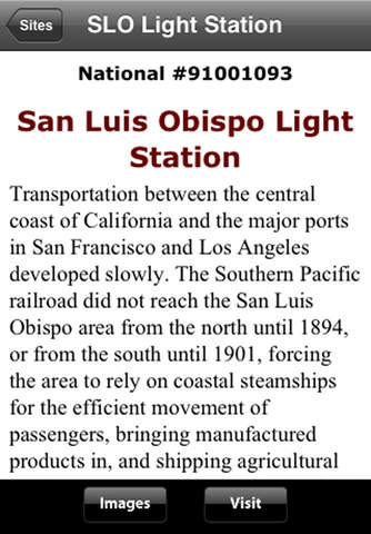 【免費旅遊App】Visiting Historic Places - San Luis Obispo County-APP點子