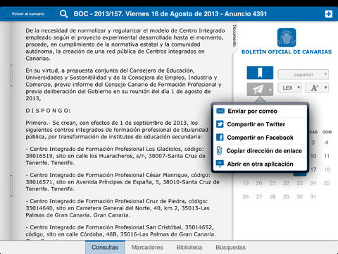 【免費書籍App】BOC - Boletín Oficial de Canarias para iOS-APP點子