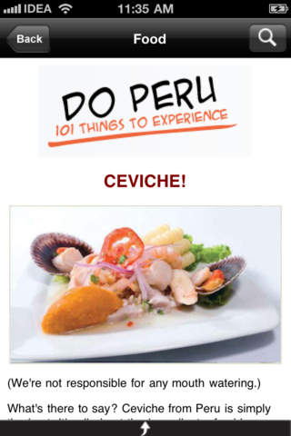 Do Peru: 101 Experiences screenshot 4