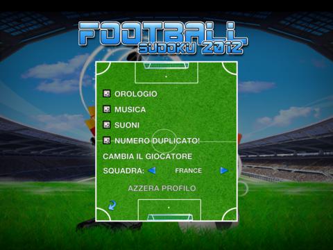 Soccer Sudoku 2012 HD screenshot 3