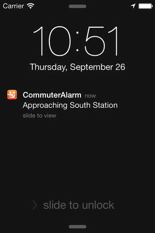 Commuter Alarm screenshot 4