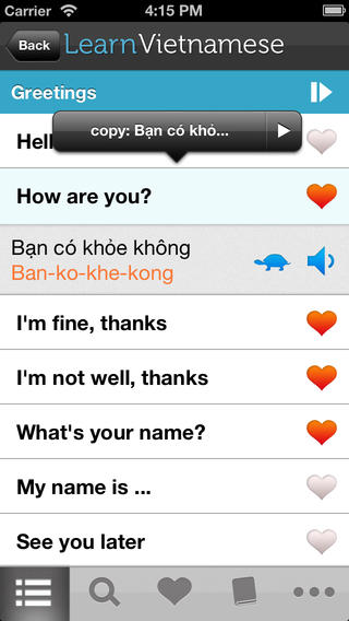 【免費旅遊App】Learn Vietnamese - Phrasebook for Travel in Vietnam-APP點子