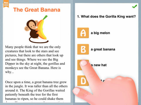 Grade 5 Reading Comprehension screenshot 3