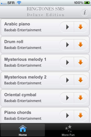 SMS Tones : Deluxe Edition screenshot 2