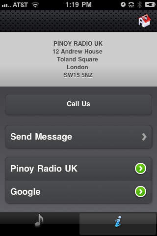 Pinoy Radio UK screenshot 3