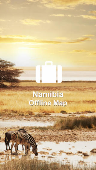 Offline Map Namibia Golden Forge