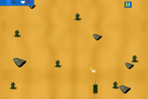 Tank Attack: Desert War Battle - Addictive Arcade Action Shooting Game (Best Free Kids Games) screenshot 2
