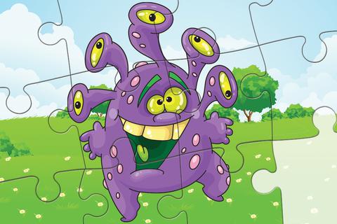 Happy Monsters- Puzzle Game for Kids screenshot 2