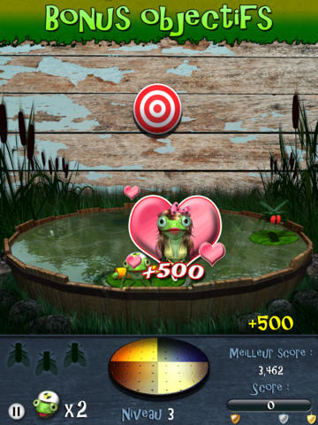 Slyde the Frog™ HD - the Feverish Froggy Flying Fun Fest Game! screenshot 3