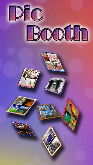Pic Booth - Photo Collage + Picture Frame editor and borders with hd background for Facebook instagr