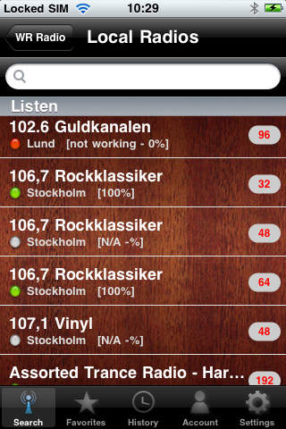 WR Sweden Radio screenshot 2