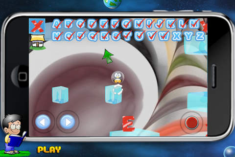 Planet Penguin - The Alphabet Hunter screenshot 3