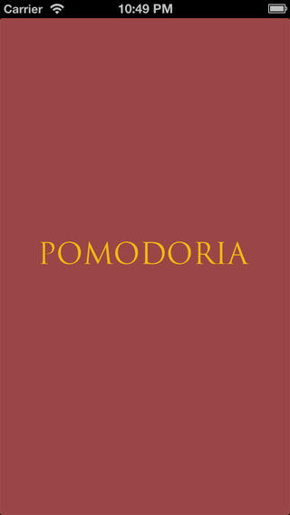 Pomodoria App
