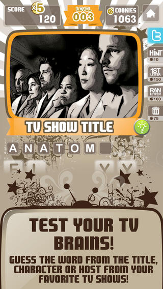 【免費遊戲App】Words In TV-APP點子