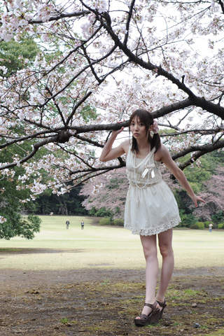 bijoCal Japanese Cute Girls Calendar April 2010 -Cherry blossom Girl-