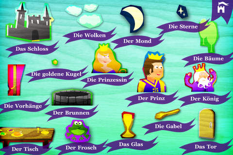 The Princess and the Frog - based on the tale by Jacob & Wilhelm Grimm - iPhone version screenshot 4