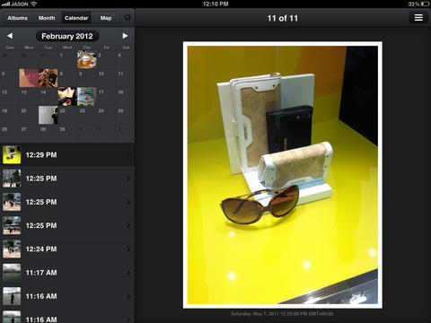 Smart Photo Album - PhotoCal PRO (for iPad) screenshot 2
