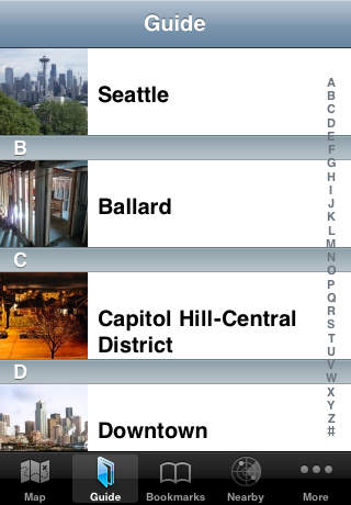 Seattle Offline Map & Guide screenshot 2