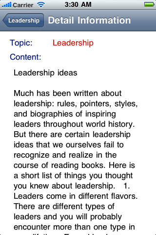 How to Become an Ideal Leader screenshot 3