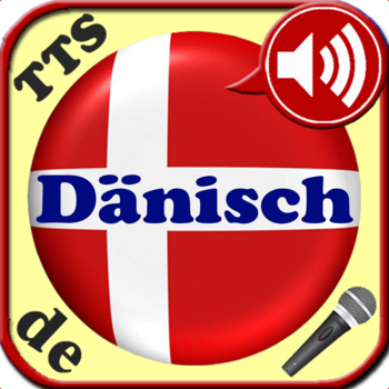 Danish Vocabulary Trainer with speech recognition and speech output for use in the car with favorites feature for repeating difficult vocabs LOGO-APP點子