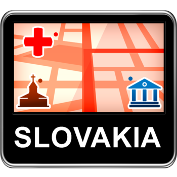 Slovakia Vector Map - Travel Monster 旅遊 App LOGO-APP開箱王
