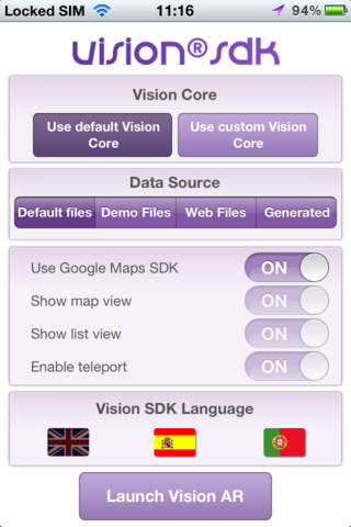 VISION Augmented Reality SDK screenshot 3