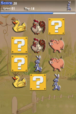 Kids Zoo Animal Memory Game screenshot 2