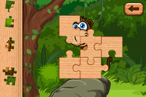 【免費遊戲App】Cute Animal Puzzles and Games for Toddlers and Kids (includes jigsaw puzzles)-APP點子