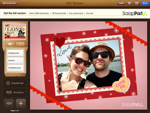 ScrapPad - Valentine's Day Scrapbooking
