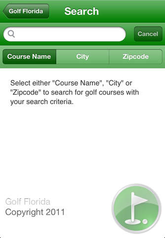 Golf Florida screenshot 3