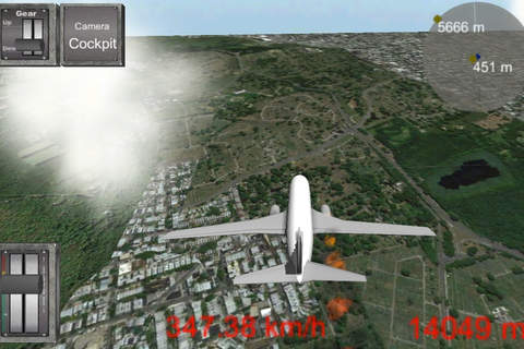 Flight Simulator Boeing 737-400 - Real World South Africa screenshot 3