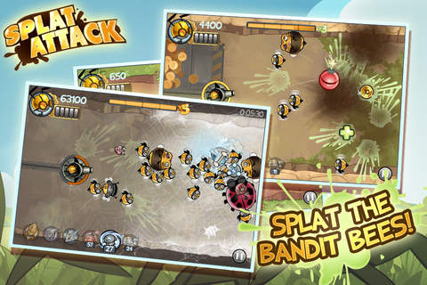 Splat Attack - 虫子大战[iPhone]丨反斗限免