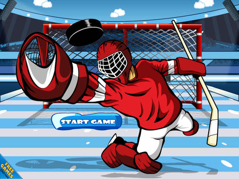 【免費遊戲App】Flick Hockey Goalie Hero - Super Ice Sports Rage Arcade-APP點子