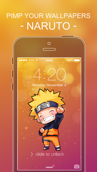 Pimp Your Wallpapers - Naruto Special for iOS 7