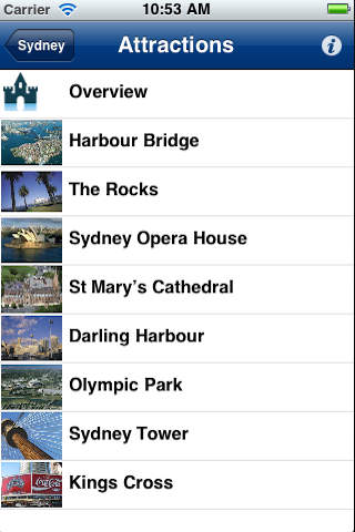 Sydney Travel Guide - Word Travels screenshot 2