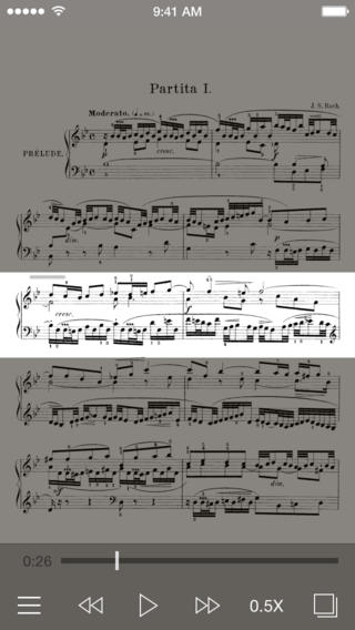 Bach Partitas - SyncScore